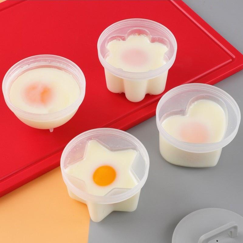 Hình ảnh Khuôn set hấp trứng, hấp bánh, làm bánh, pudding,flan chống dính có nắp ( tách lẻ sét + tặng phết bơ dầu)