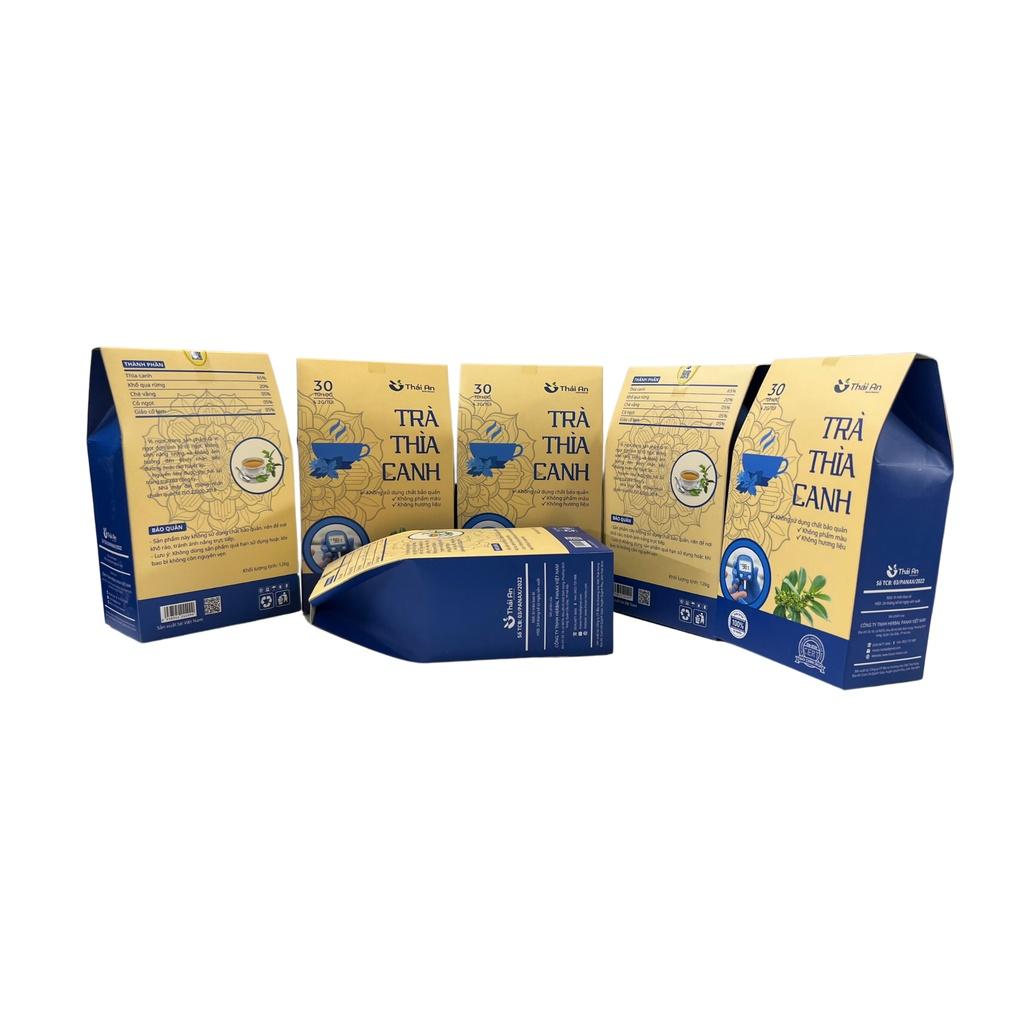 COMBO 5 Trà Thìa Canh Thái An - Trà Túi Lọc Thảo Mộc Hỗ Trợ Sức Khỏe An Thần Giảm Stress - Tặng 2 Bình Nước Cao Cấp