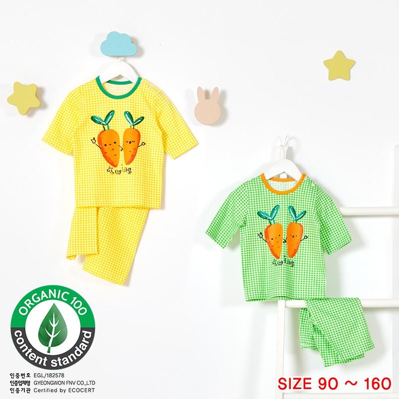 Đồ bộ lửng tay mặc nhà cotton mịn cho bé gái U2026