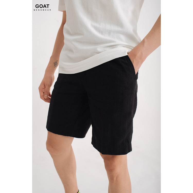 Quần Short Nam Chất Đũi Cao Cấp GOAT MENSWEAR