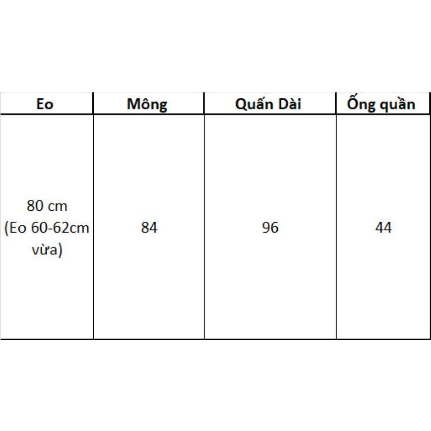 Quần jean dài ống suông màu Jean -  Lovadova 22T11C001