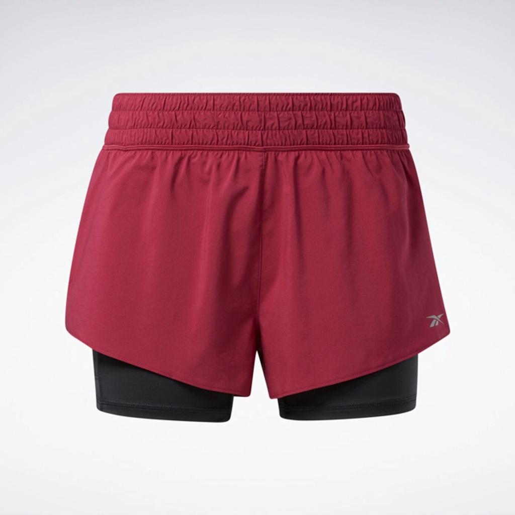 Quần Thể Thao Nữ Reebok Chạy Bộ WOR Run 2 in 1 Short GR9510