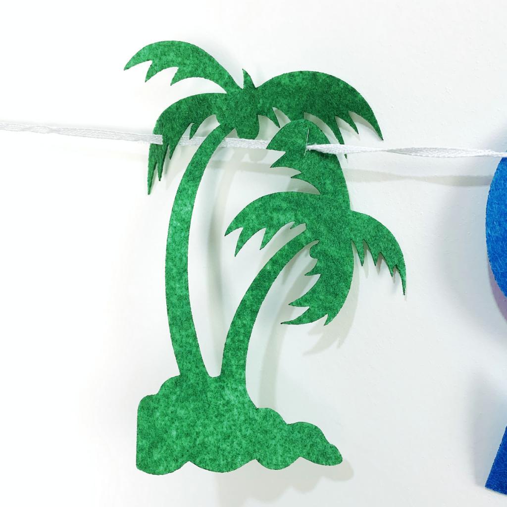 Hawaiian Style Banner Garlands Summer Party Hanging Decor