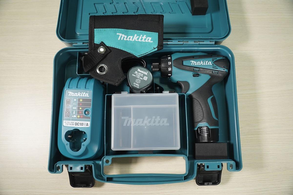 MÁY KHOAN VẶN VÍT DÙNG PIN 12V MAKITA DF030DWE  - HÀNG CHÍNH HÃNG