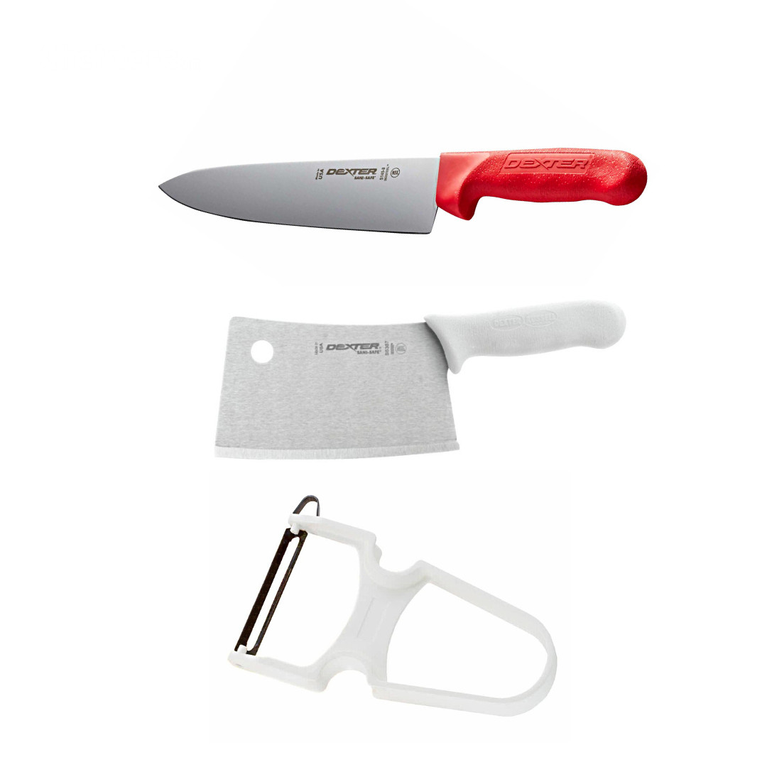 Bộ Dao Làm Bếp  Dao Thép Hợp Kim Chất Lượng Cao Cấp, Chính Hãng Mỹ Dexter USA Cutlery