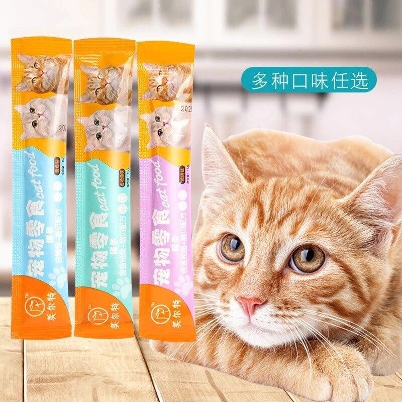 Súp Thưởng Cho Mèo Shizuka/ Pet Snacks/ Ciaowang/ Bệ Hạ/ Catfood Liebao Thanh 15g, Cung Cấp Đầy Đủ Dinh Dưỡng
