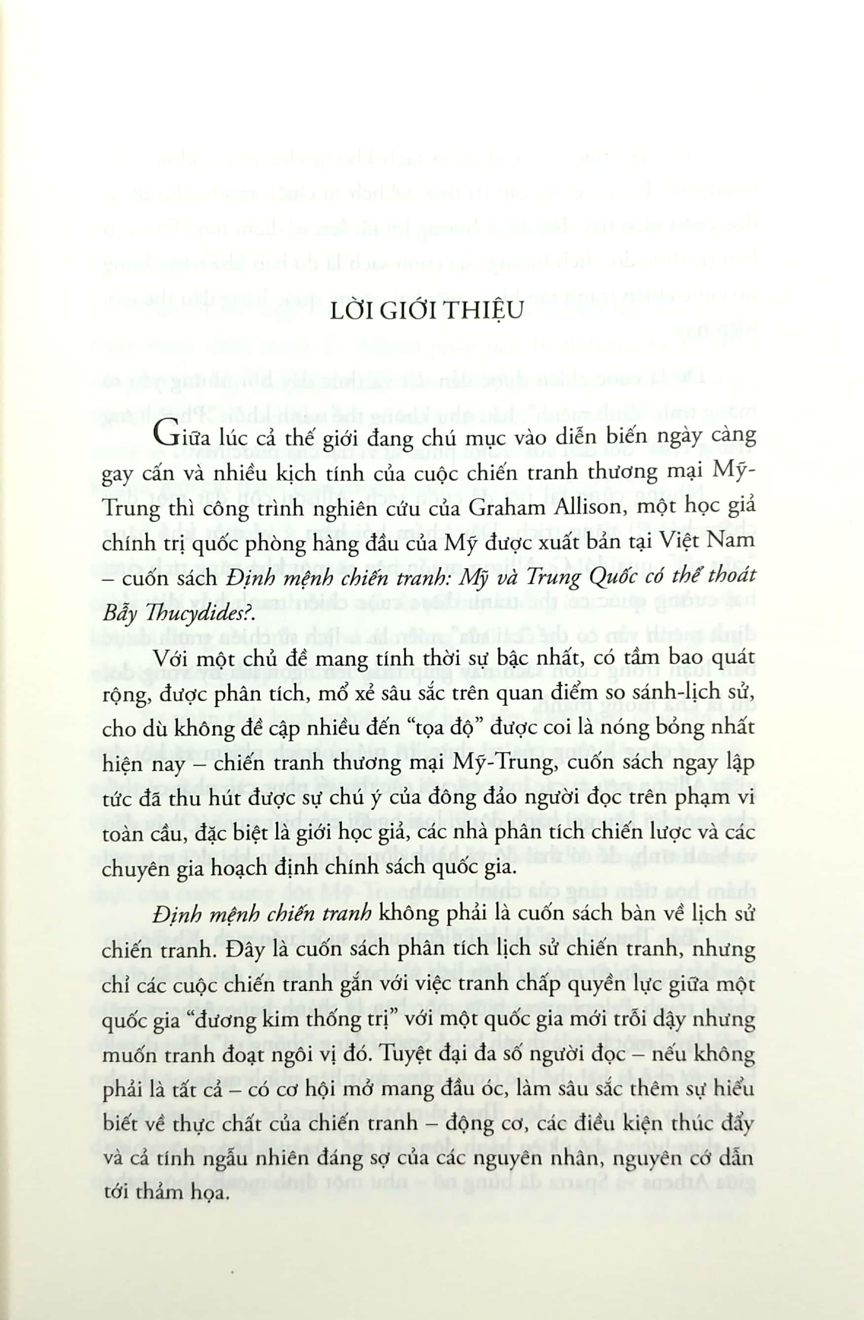 Định Mệnh Chiến Tranh