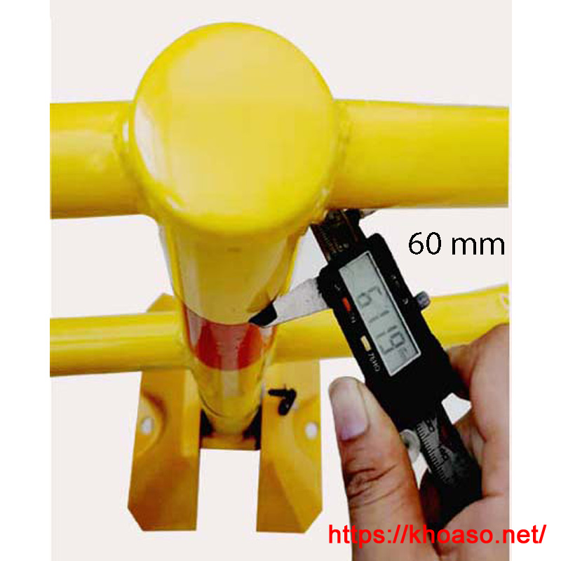 Khóa cọc giữ chỗ đậu xe ô tô