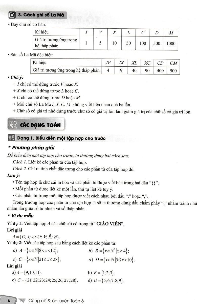 Củng Cố & Ôn Luyện Toán 6 _ND