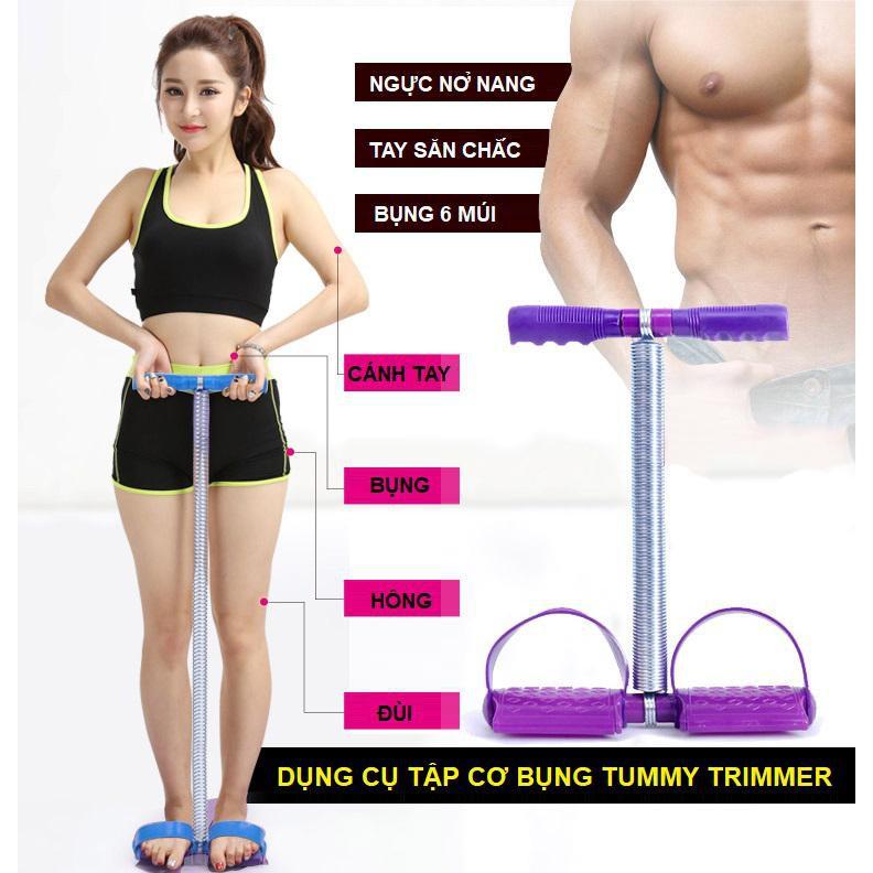 Dây kéo tập lưng giảm mỡ bụng Tummy Trimmer