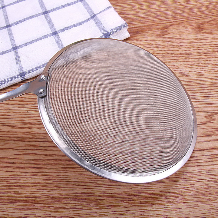 Dụng cụ lọc vớt bọt lọc dầu, hớt bọt, vợt vớt cặn bã inox