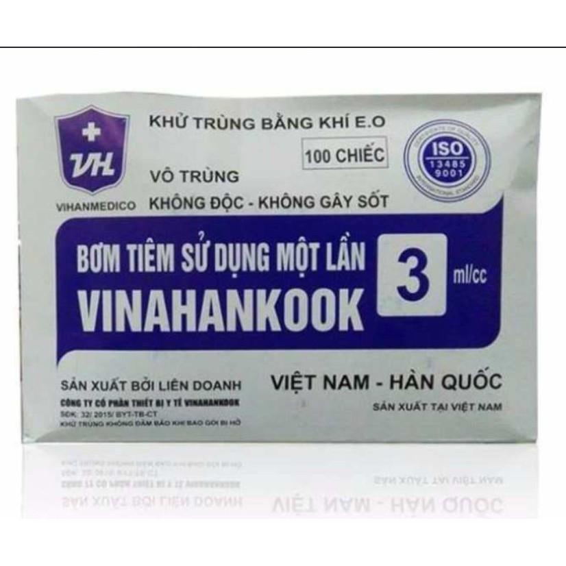 BƠM TIÊM VINAHANKOOK DÙNG 1 LẦN