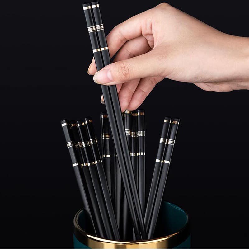 VỈ 10 ĐÔI ĐŨA ĐẦU BẠC BỌC CÓ CHỐNG TRƯỢT MẪU SANG CHẢNH