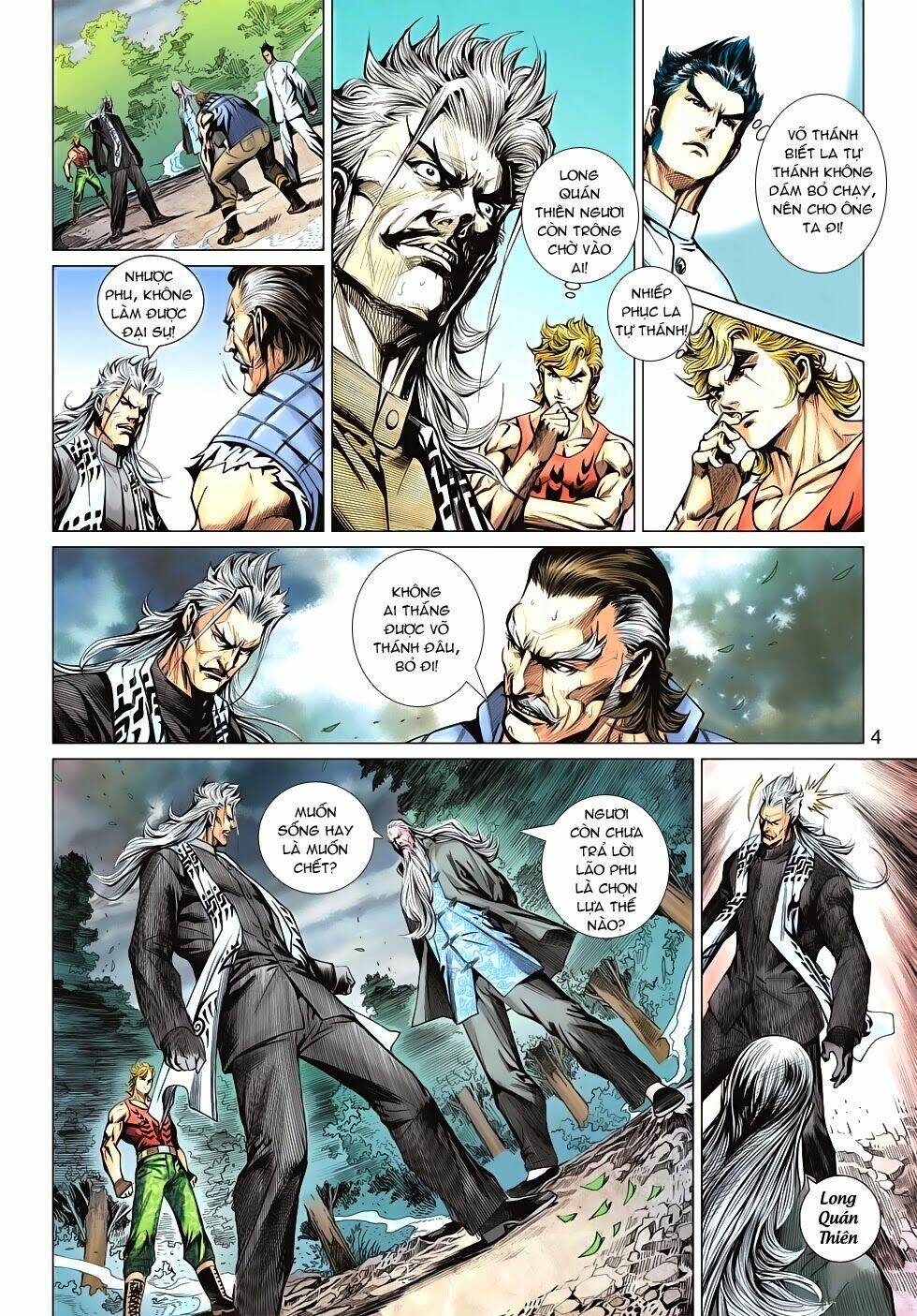 tân tác long hổ môn chapter 590 4