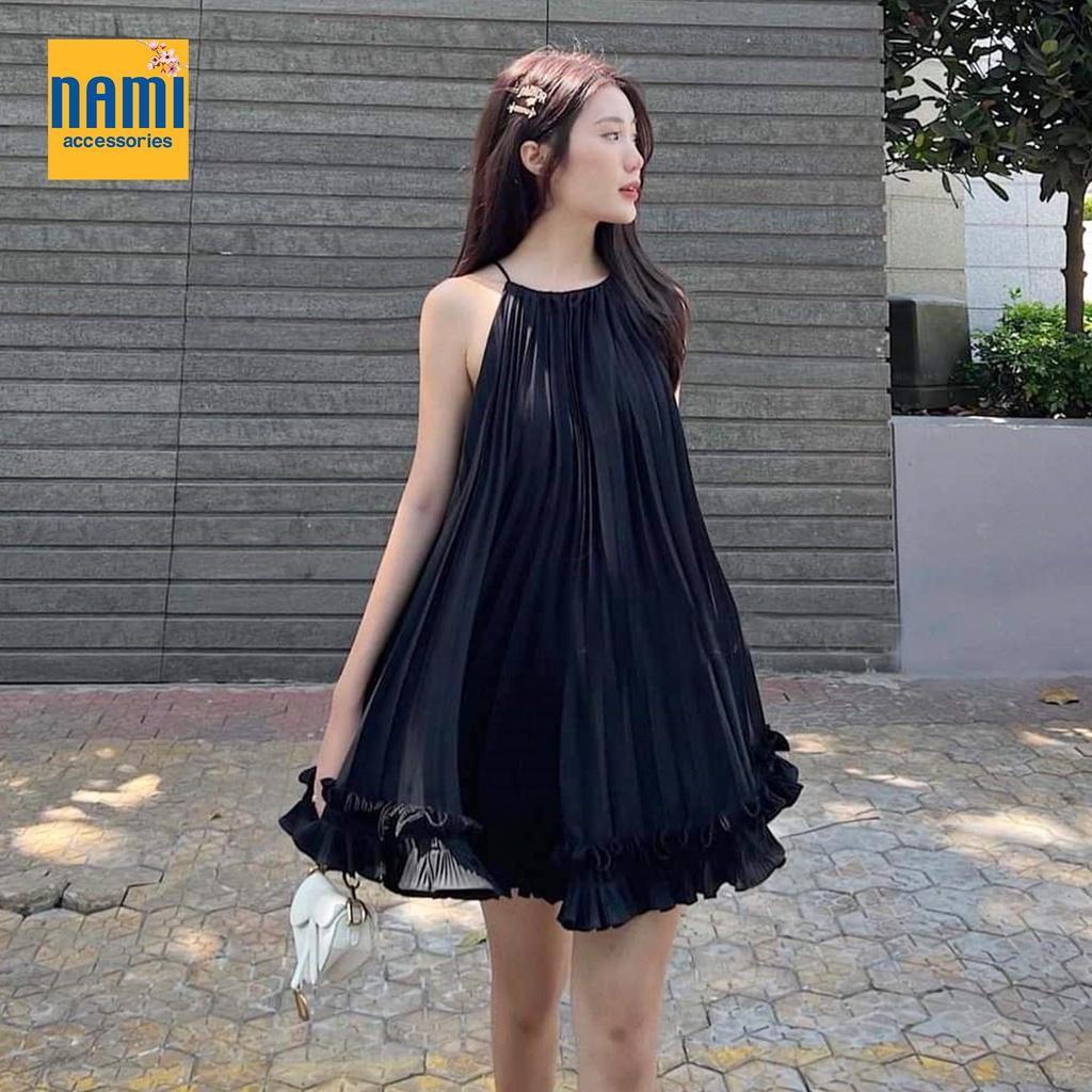 Đầm suông dập ly cổ yếm lai bèo tiểu thư xinh xắn nổi bật Nanami - ATNU056