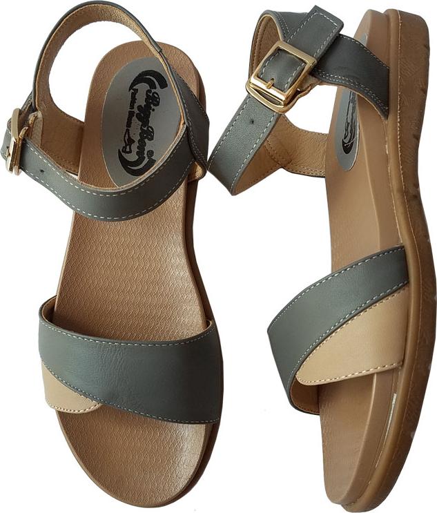 Giày Sandal Nữ BIGGBEN Da Bò Thật SDN56