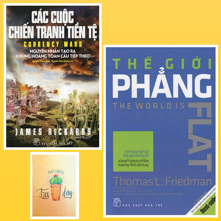 Combo Các Cuộc Chiến Tranh Tiền Tệ và Thế Giới Phẳng