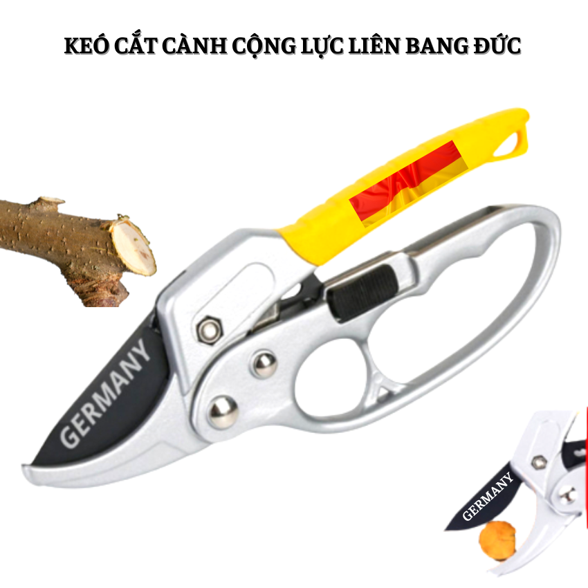 Kéo cắt cành cộng lực chuyên dụng GERMANY