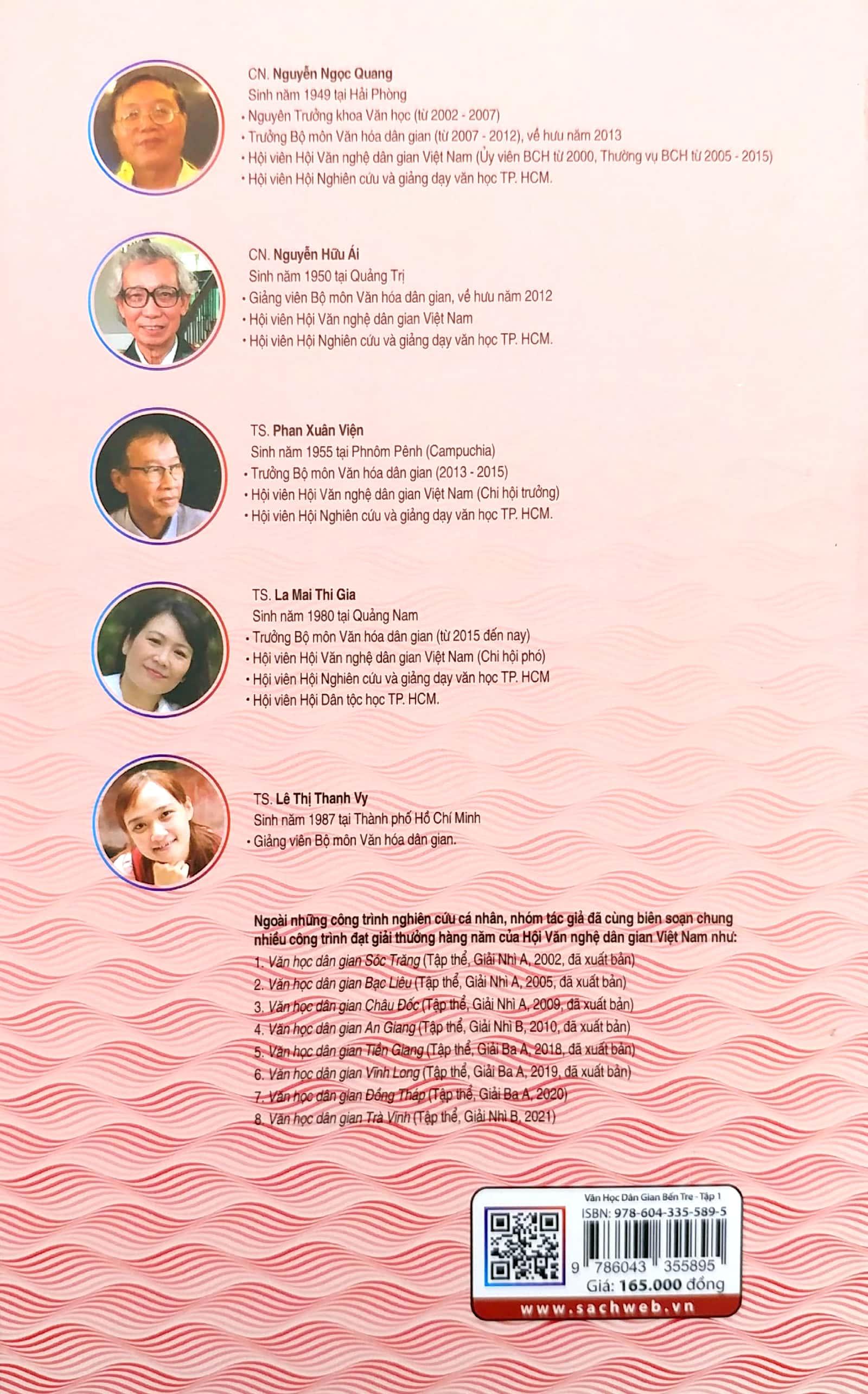 Văn Học Dân Gian Bến Tre - Tập 1