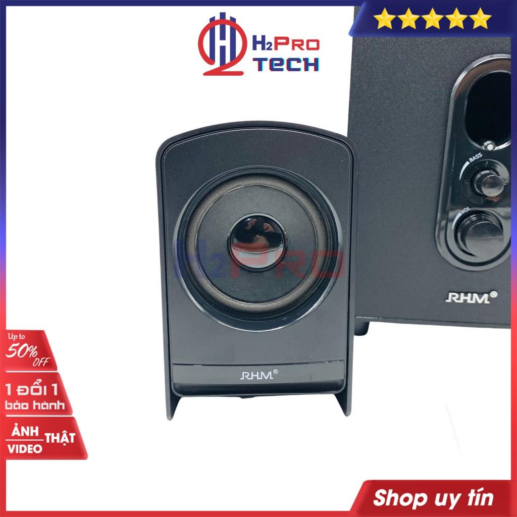 Loa máy tính bàn, loa vi tính bluetooth RHM RM240 Seri cao cấp 20W Bluetooth-USB-AUX, hàng chính hãng - H2pro Tech