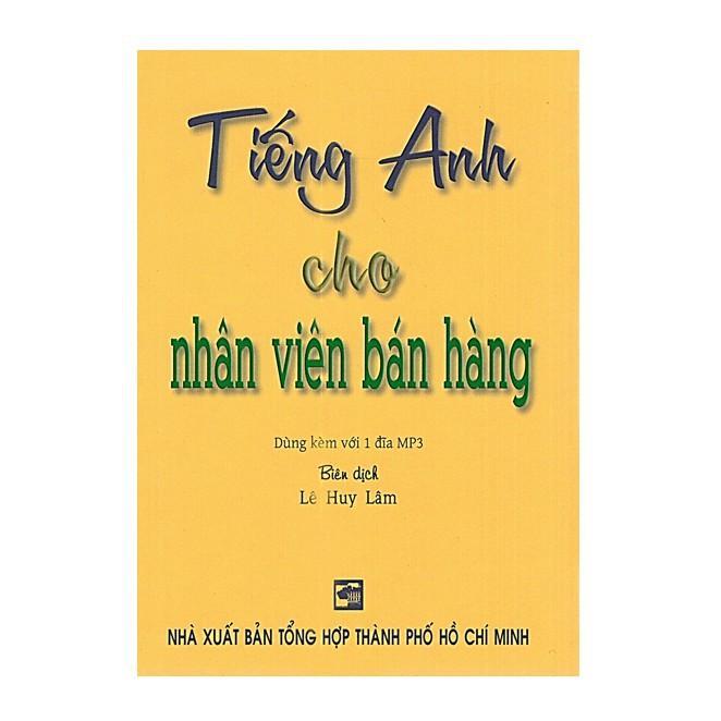 Sách - Tiếng Anh Cho Nhân Viên Bán Hàng (Kèm CD) - Nhân Trí Việt