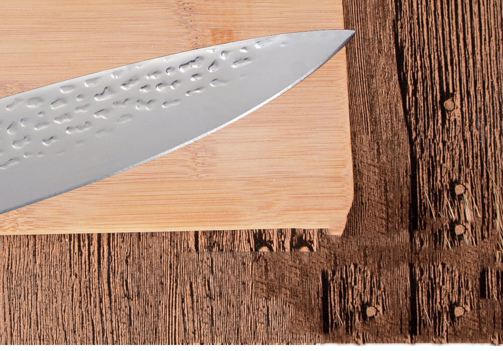 DAO BẾP NHẬT BẢN GYUTO THÉP DAMASCUS MÃ A8DT119