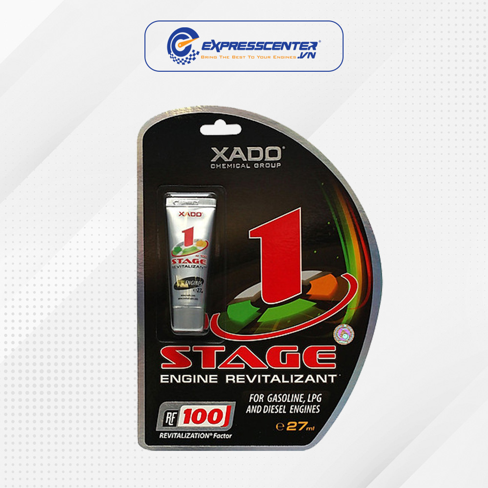 Phụ Gia Dầu Nhớt XADO 1 STAGE ENGINE REVITALIZANT (27ml) - Hàng Chính Hãng