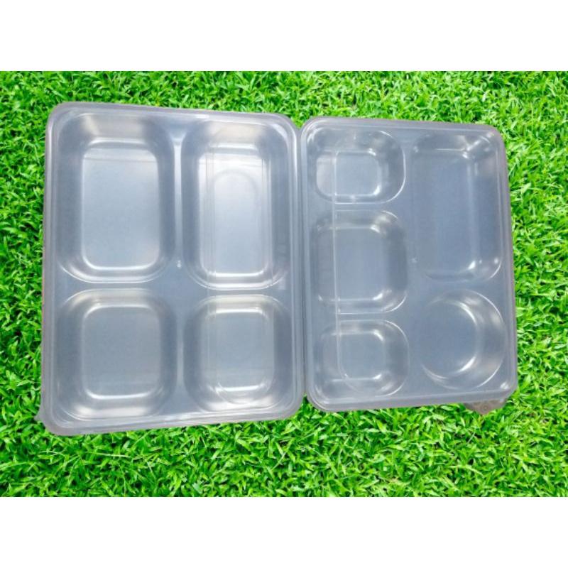 Khay Đựng Cơm Văn Phòng Inox Cao Cấp Có Nắp Đậy Tiện Dụng
