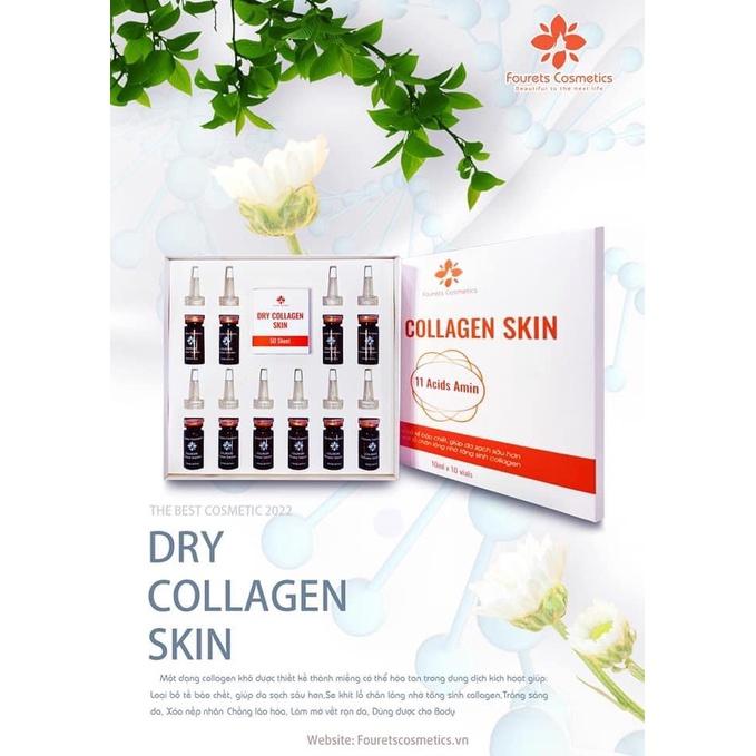 Collagen khô-DRY Collagen -FOURETS COSMETICS-1 ỐNG LẺ