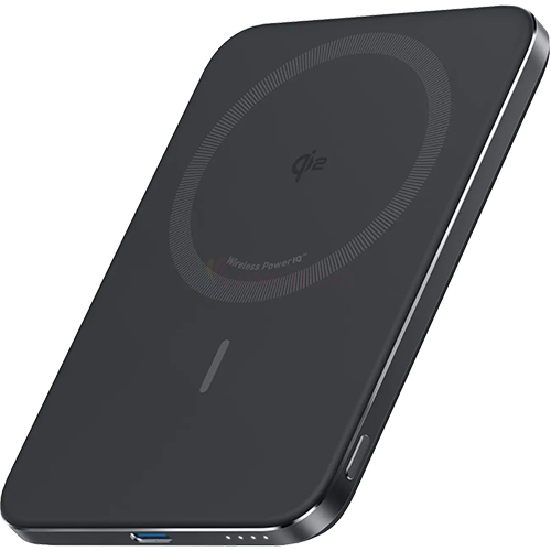 Sạc dự phòng Anker MagGo Nano Power Bank Card-Like Slim Magnetic 1C 15W 5000mAh A1665 - Hàng chính hãng