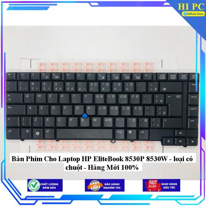 Bàn Phím Cho Laptop HP EliteBook 8530P 8530W - Hàng Nhập Khẩu