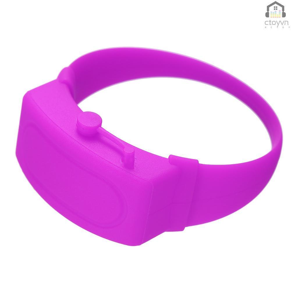 Vòng đeo tay silicone có thể nạp lại tiện dụng