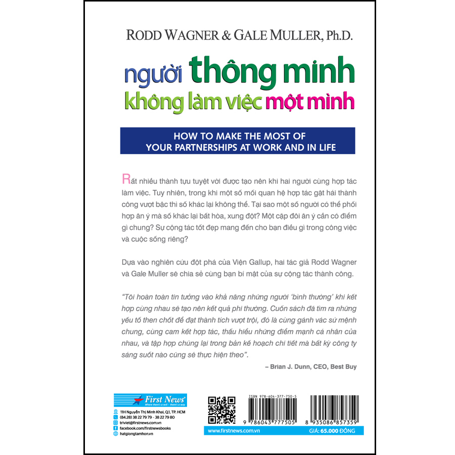 Người Thông Minh Không Làm Việc Một Mình