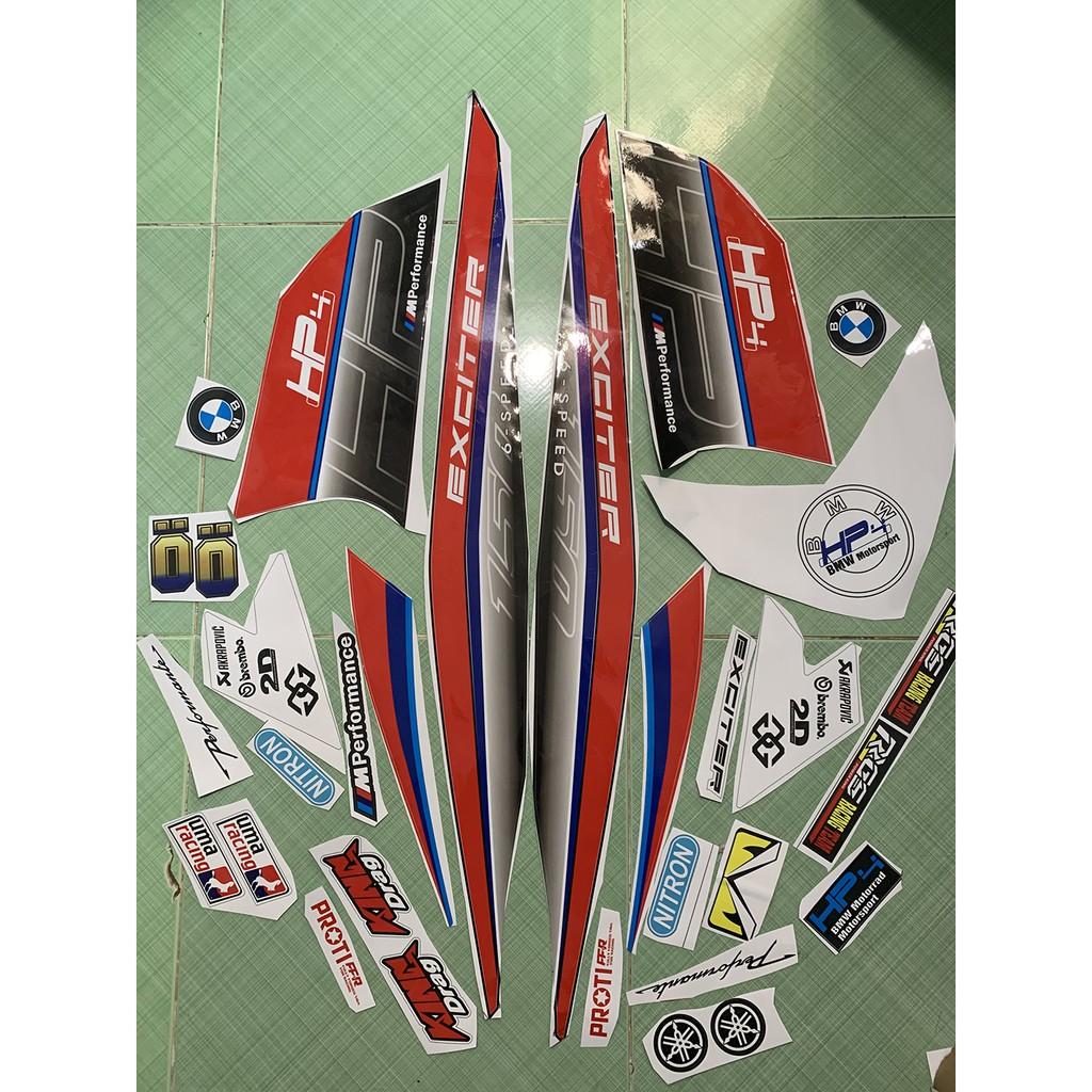 Tem exciter 150 hp4 đỏ