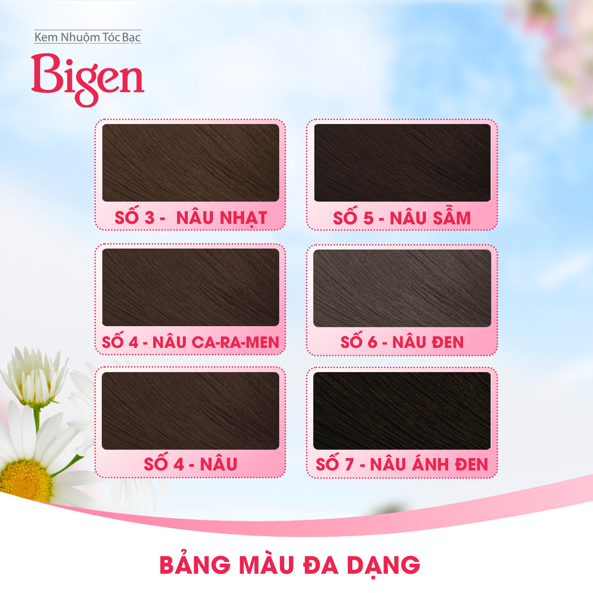 Combo 2 hộp thuốc nhuộm phủ bạc Bigen Nhật nhập khẩu Nhật Bản, phủ bạc hoàn toàn, thảo dược thiên nhiên 80mlx2 dạng kem