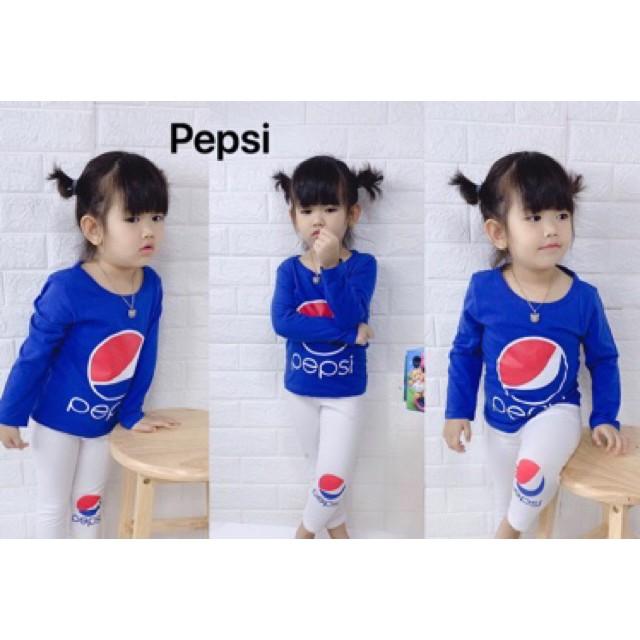 BỘ DÀI THUN COTTON BÉ GÁI