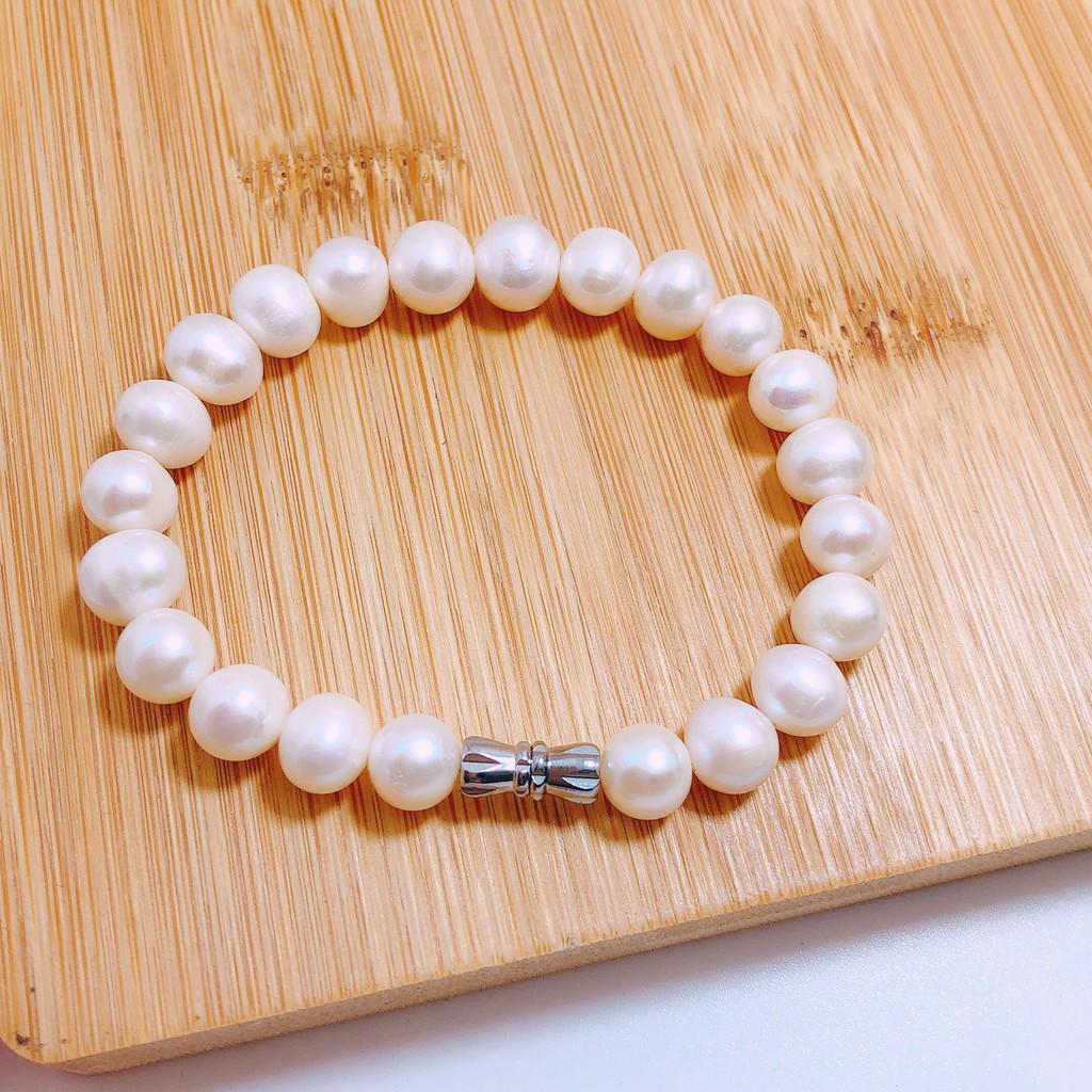 Vòng tay trai nuôi 8ly, vòng tay làm quà tặng cho người phụ nữ thân yêu nhất