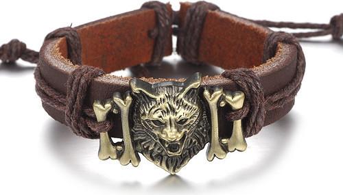 Vòng tay nam đầu sư tử