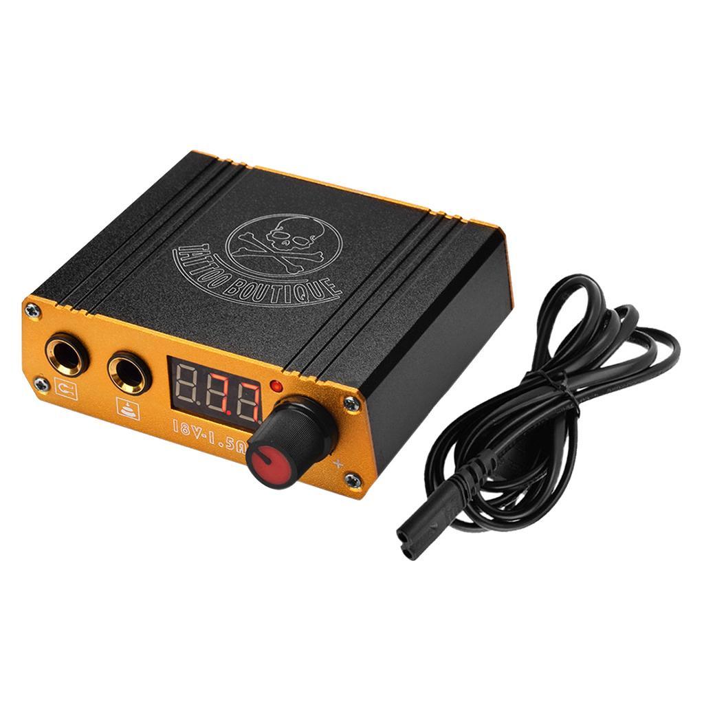 Aluminum Alloy Digital LCD w/ Clip Cord Black