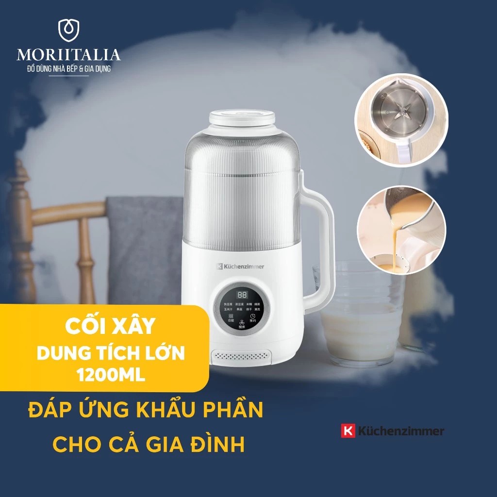 Máy Làm Sữa Hạt Kuchenzimmer 1.2 L - 012423 - Hàng chính hãng