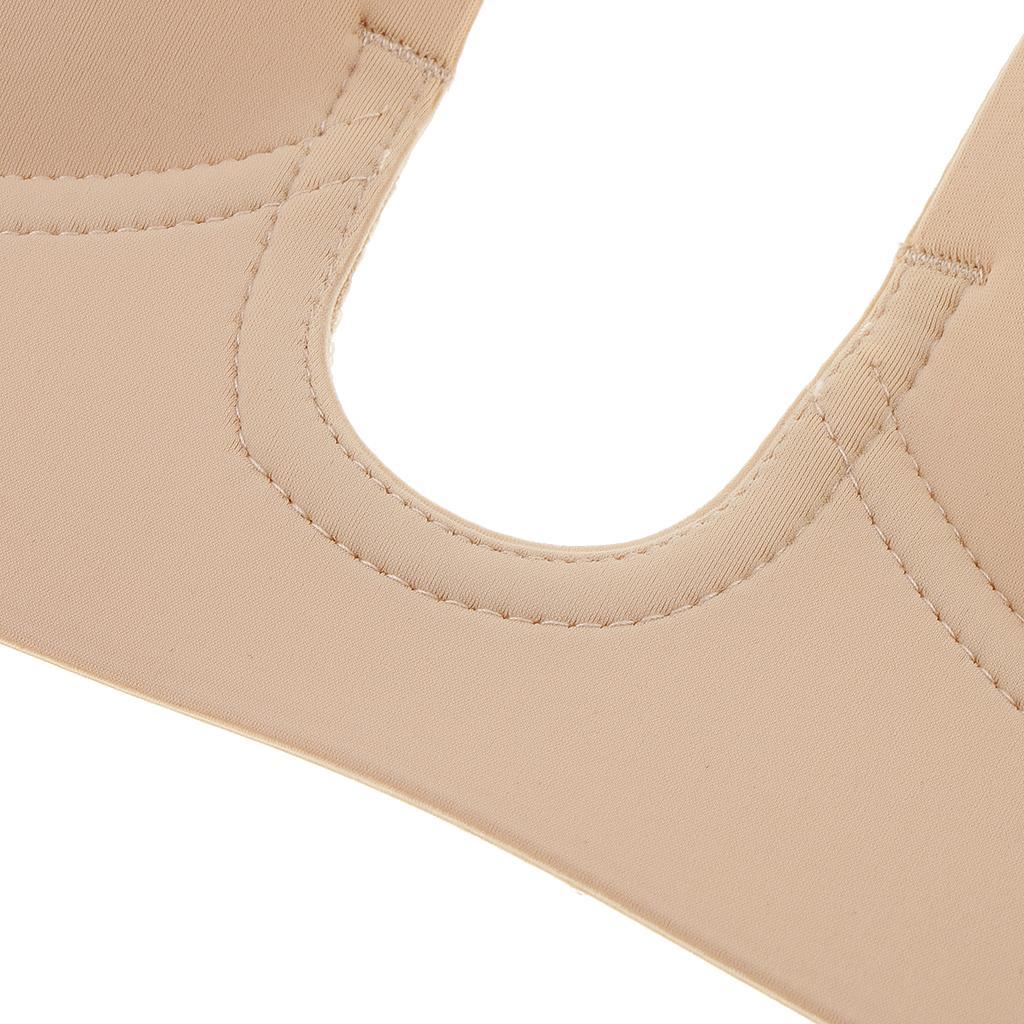 Women Lady Invisible Push Up Bra Strapless Bra Sticky Self-adhesive Silicone Deep U Plunge Backless Bras