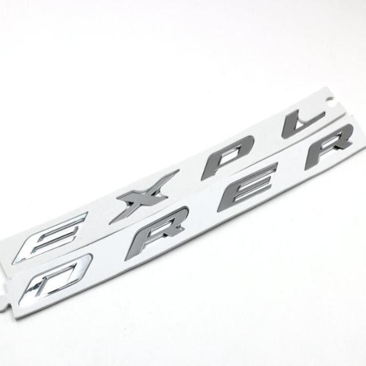 Sản phẩm Tem Dán, Decal 3D Chữ EXPLORER Nhựa Cao Cấp Dán Trang Trí Ô Tô/ Mã sản phẩm DC-EXPLABS