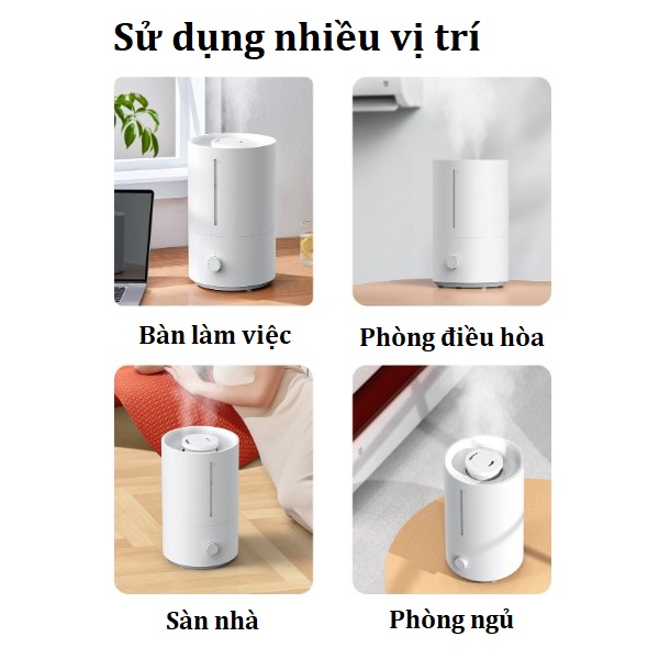 Máy phun sương XM MJJSQ06DY dung tích 4L tạo độ ẩm ion bảo vệ sức khỏe hô hấp, chống khô da phòng điều hòa, mùa khô - Hàng nhập khẩu