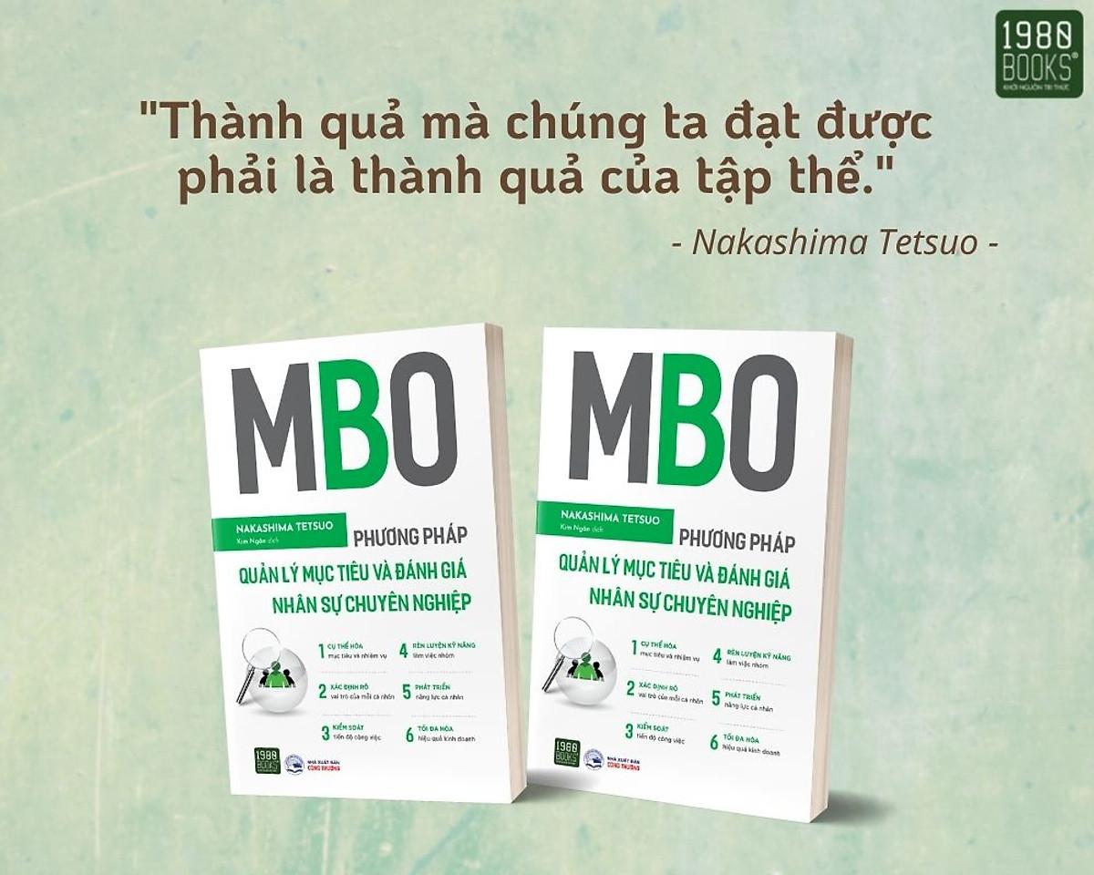 MBO Phương pháp quản lý mục tiêu và đánh giá nhân sự chuyên nghiệp - Bản Quyền