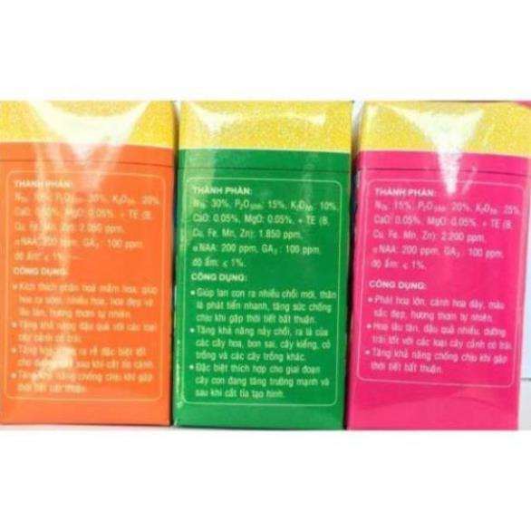 Phân bón lá Đầu Trâu chuyên dành cho hoa lan, cây kiểng 100gr/hũ