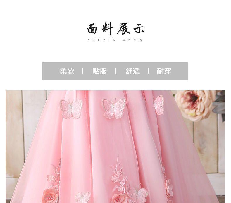 SHUANGYAN Hán phục nữ nhi mùa hè quần áo trẻ em cổ trang Đường trang ngắn tay áo mỏng váy ngắn siêu tiên cổ phong