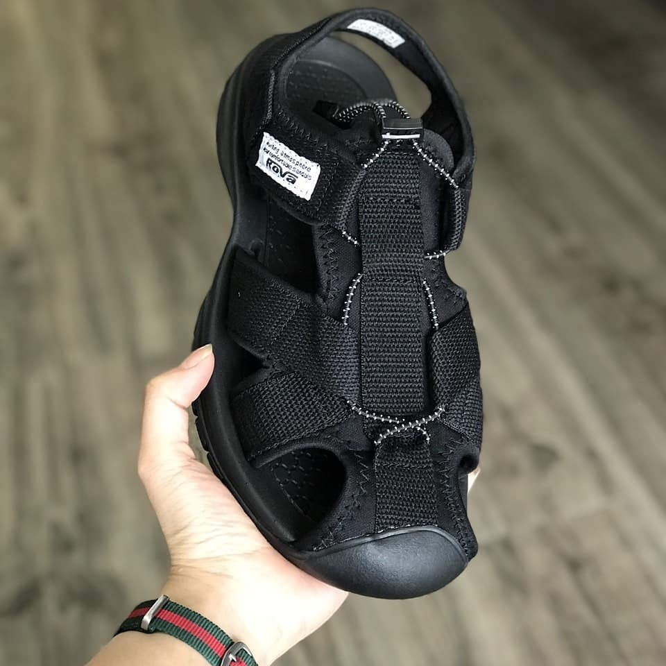 Giày Sandal Nam Bít Mũi Camo