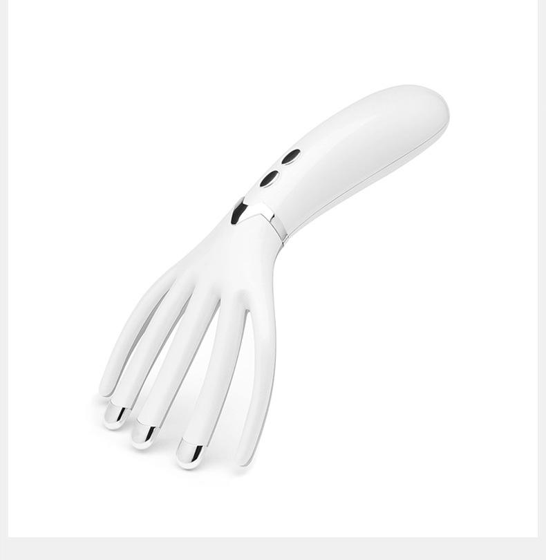 Head Electric Rung Massage Comb Mini Rechargeable Sưởi Massager