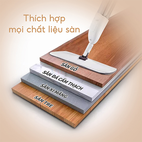 Cây lau nhà phun sương thông minh BONBOX BCT4401 - Hàng chính hãng