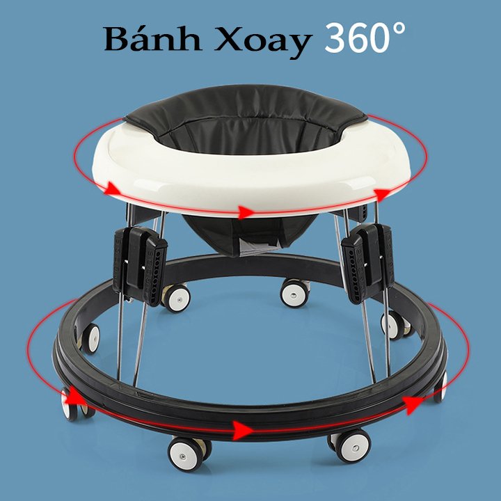 Xe Tập Đi Cho Bé. Xe Tròn Tập Đi Cao Cấp
